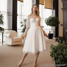 Kurzes hochzeitskleid mit korsage aus spitze weiß oder ivory almond. Kurze Brautkleider Gunstig Online Kaufen