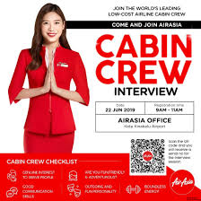 Find new job and start your career today. Airasia Cabin Crew Walk In Interview Kota Kinabalu June 2019 Better Aviation