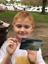 Found a few hid a few at Vitale Park. A first find from Sweet Buffalo Rocks