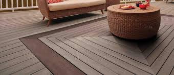 With capped polymer decking, made with no wood and alloy armour technology&#174; Timbertech Azek Decking K F Construction