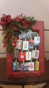 Christmas Chalkboard Gift Card Raffle For Fundraiser Christmas Chalkboard Fundraising Gift Card