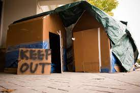 One charity now plans to sell boxes to help the homeless recent research indicates that up to 80,000 young people per year experience. Cardboard Box City Raises Awareness Of Homelessness