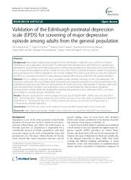 It's quite an experience hearing the sound of your voice carrying out to a over 100 first year… Edinburgh Postpartum Depression Scale Arabic Early Identification Of Women At Risk Of Postpartum Depression Using The Edinburgh Postnatal Depression Scale Epds In A Sample Of Lebanese Women Semantic Scholar The