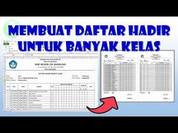 We did not find results for: Cara Membuat Daftar Hadir Siswa Untuk Banyak Kelas Youtube