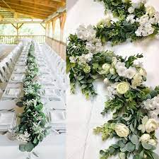 Baby S Breath Garland Weddings Decorations Babys Breath Etsy Wedding Table Flowers Garland Wedding Decor Wedding Centerpieces Diy
