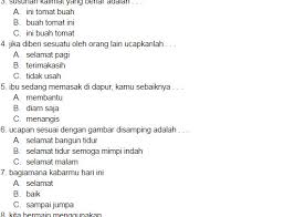 Sep 21, 2020 · contoh soal uts bahasa indonesia kelas 7 tahun 2020/2021. Contoh Soal Uts Bahasa Indonesia Kelas 1 Sd Semester 1 Blog Edukasi