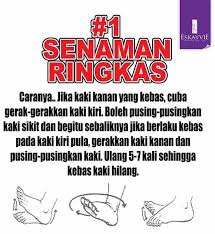 Petanda jika rasa kebas kaki dan tangan, sakit di bahagian tertentu. Bebas Kebas 5 Petua Hilangkan Kebas Kaki Dengan Cepat Facebook