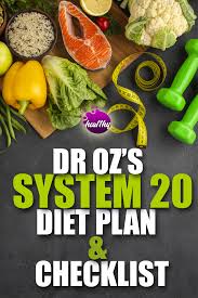 Pin On Dr Oz System 20 Diet Plan Recipes And Checlist
