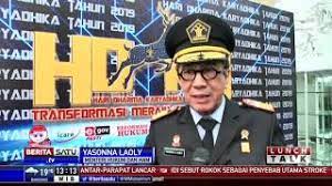 Yasonna hamonangan laoly is the current minister of law and human rights of indonesia. Kemenkumham Rayakan Peringatan Hari Dharma Karyadhika Ke 74 Youtube