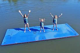 Island Hopper Water Walk Floating Foam Island Attachment Default Title Floating In Water Water Mat Floating