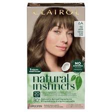 Whether you're looking to try out a new hair color but aren't ready to commit for the long haul or simply want to rock a fun new shade for a special night, temporary hair colors are super convenient and a. Natural Instincts Clairol Demi Permanent Hair Color 6a Light Cool Brown Tweed 1 Kit Target
