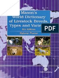 Maybe you would like to learn more about one of these? Mason S World Dictionary Of Livestock Breeds Pdf Donkey Goat