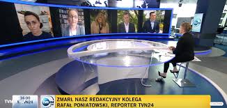 Od kilku lat zmagał się z chorobą nowotworową. Rafal Poniatowski Nie Zyje Dziennikarki Tvn24 Plakaly Mowiac O Jego Smierci