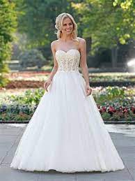 Brautkleider spitze a line v neck ärmellose elegant hochzeitskleid damen lang spitze illusion back brautkleider brautmode rückenfrei weiß vintage brautkleid abendkleider. Prinzessinenbrautkleid Ohne Schleppe In Berlin Anprobieren