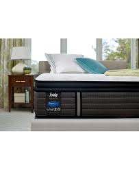 Sealy Premium Posturepedic Satisfied 14 Plush Euro Pillow Top Mattress Set Full Pillow Top Mattress Mattress Sets Euro Pillow