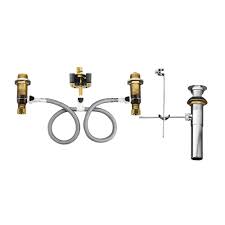 Buy it for looks, buy it for life. Moen Widespread Bathroom Faucet Rough In Valve With Drain Assembly 1 2 Ips Connection At Menards
