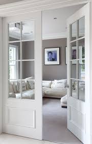 Half Glazed Doors Could Also Let Light Through Consider Double Doorway Even If Only One Ever Used Glass Doors Interior Doors Interior French Doors Interior