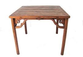 Antique Chinese Square Table 34 H Asian Dining Tables Other Metro By Mix Vintage Asian Dining Tables Square Tables Dining Table