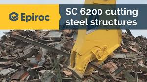 Hydraulic Shears Shear Attachment For Excavator Epiroc