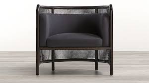 Fields Cane Back White Accent Chair By Leanne Ford Reviews Crate And Barrel White Accent Chair Charcoal Accent Chair Accent Chairs