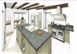 title avec images plan de travail granit facade bois plan de travail
