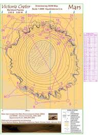 Martes 22 Febrero 2010 Victoria Crater February 22nd 2010 Orienteering Map From Fernando Santoyo Medina Map Skills Map Navigation Map