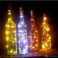 Wine Bottle Light 1m 10led 2m 20 Led 200cm Copper Wire Bottle Cork Starry String Lights For Christmas Holiday Wedding And Halloween Party Canada 2020 From Sure Can Cad 1 35 Dhgate Canada