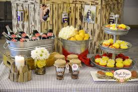 A Simple Table With Desserts And Favors Seafood Boil Party Crawfish Boil Party Shrimp Boil Party