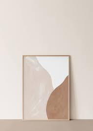 Abstract Print Digital Print Print Decor Printable Art Wavy Print Shapes Print Shapes Wall Art Abstract Prints Wall Art Neutral Art Canvas Art Prints Neutral Art Neutral Wall Art