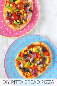 Mix up the very simple dough, let it rise, and experience the magic of fresh, warm, perfectly puffy homemade pita bread. Diy Pitta Bread Pizza For Kids My Fussy Eater Easy Kids Recipes