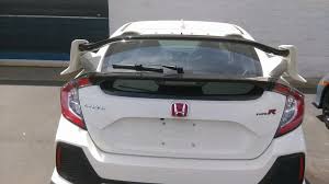 Fresh Off The Truck Is The Civic Type R In Championship White With A Red And Black Interior It S Available For Purchase Y Honda Cars Black Interior Sports Car
