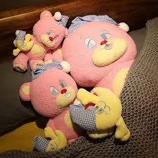 Check spelling or type a new query. Pink Lovely Good Night Teddy Bear Hug Doll Toys Stuffed Cartoon Animals Sleeping Wear Ball Hats Moon Giant Bear Baby Girl Gift Stuffed Plush Animals Aliexpress