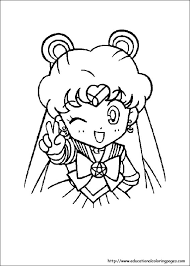 We hope you enjoy our growing collection of hd images. Sailor Moon Coloring Educational Fun Kids Coloring Pages And Preschool Skills Worksheets