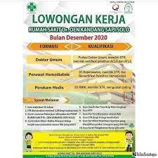 Rainbow six siege solo loker & rang. Lowongan Kerja Rumah Sakit Dr Oen Kandang Sapi Solo Solo Rumah Sakit Kerja