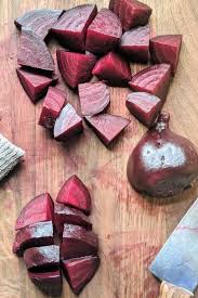 While some people do peel beets, they are quite messy and frankly, you don't need to do this before cooking them. Oven Roasted Beets How To Cook A Batch Of Fresh Beets Walktoeat