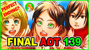 😭 Goodbye AOT! Attack on Titan Ending Explained | Final Attack on Titan  chapter 139 review - YouTube