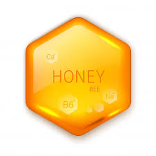 Realistic Hexagone Honey Drop Premium Ve Premium Vector Freepik Vector Food Honey Drops Honey Hexagon