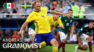 Game number in starting lineups: Andreas Granqvist Goal Mexico V Sweden Match 44 Youtube