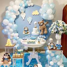 Babyshowerparty Babyshowerparty Girl Babyshowerparty Boy Babyshower Decoratie Diy Babys Baby Shower Balloons Boy Baby Shower Centerpieces Baby Bear Baby Shower