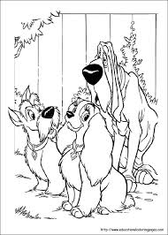 Christmas, halloween, seasons, carnival … very popular themes and periods of the year appreciated by children, which give the opportunity to color beautiful drawings. Lady And Tramp Coloring Educational Fun Kids Coloring Pages And Preschool Skills Worksheets