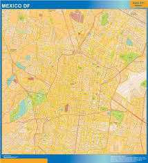 Mexico road and highways map. Mexico Df Karte Mexiko Karten Fur Osterreich Und Deutschland