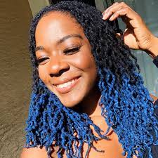 Dsoar human hair dreadlock extensions color 27 dyed dreads dreadlock styles 30 pcs 20 inch regular price: Blue Locs Locs Hairstyles Dreadlock Hairstyles Black Dyed Hair Men