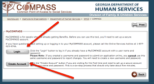 Also, this software offers education and learning as well as data to help their families who obtain food stamps to advertise healthy eating and healthy. Compass Ga Gov Login Georgia Food Stamps Help