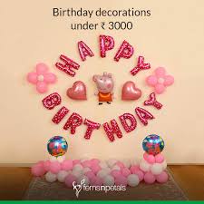 Choose from a variety of canvas art, framed art, photo frames and more in every style and find wall décor that aligns with your personality and design aesthetic. Stunning Birthday Decorations Under Rs 3000