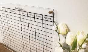 Premium Real Estate Acrylic Sales Board Real Estate Dry Erase Dry Erase Dry Erase Board Real Estate