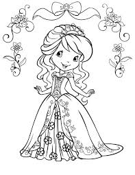 Malvorlagen Emily Erdbeer Bild Emily Erdbeer Mit Einem Diadem Malvorlage Prinzessin Ausmalbilder Ausmalen