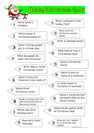 Challenge them to a trivia party! One Click Print Document Christmas Quiz Christmas Trivia Christmas Games