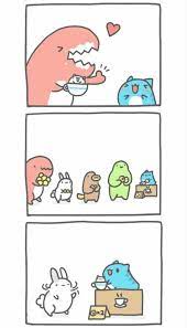 pin by 彩虹 寶寶 on capoo暴龍姐 咪卡 kawaii illustration cute gif hotel art