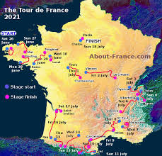 Which channels to broadcast tour de france 2021 live on tv in united states? The Tour De France 2021 In English Route And Map