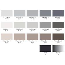 Silver Duct Silver Pantone Color Chart